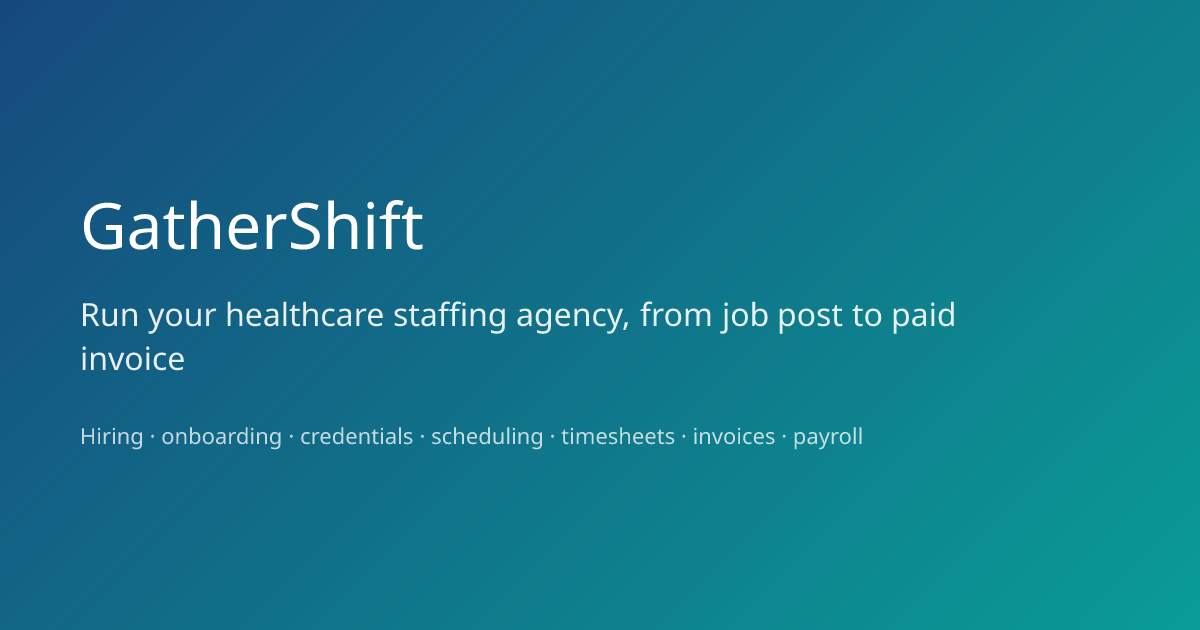 About | GatherShift